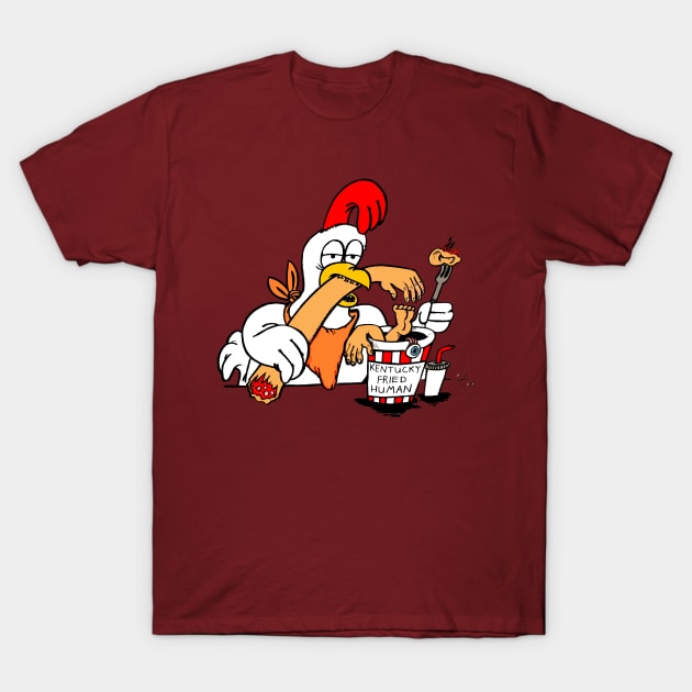 Feather Lickin Good T-Shirt by Bleake